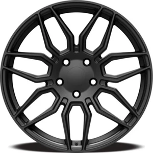 4 Wheels 18" CV03C 18x8.5 5x120.65 Satin Black 70.3CB (CV03C-18085-5475-52B1) - Picture 1 of 3