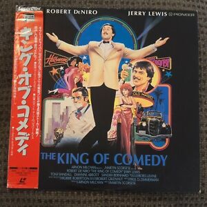 Laserdisc - The King Of Comedy. Japan W/ Obi. Robert DeNiro.