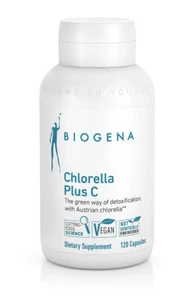 Biogena Chlorella Plus Vitamin C - 120 Capsules - Newest Expiration! - Picture 1 of 1