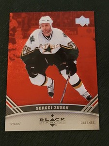 2006-07 UPPER DECK BLACK DIAMOND RUBY RED SERGEI ZUBOV #27 #'ed 45/100
