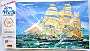 Lindberg Sea Witch Clipper Ship Plastic Model Construction Kit #813 Open Bx Inst - Picture 1 of 14