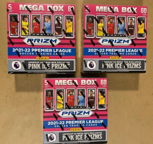 Panini 2021-22 Prizm Soccer Mega Box - 12 Packs x3 Lot (Brand New Sealed) - Bild 1 von 10