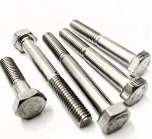 M12/12mm A2 EDELSTAHLTEIL GEWINDEXSECHSKANTKOPFSCHRAUBEN SECHSKANTSCHRAUBEN DIN931 - Bild 1 von 4