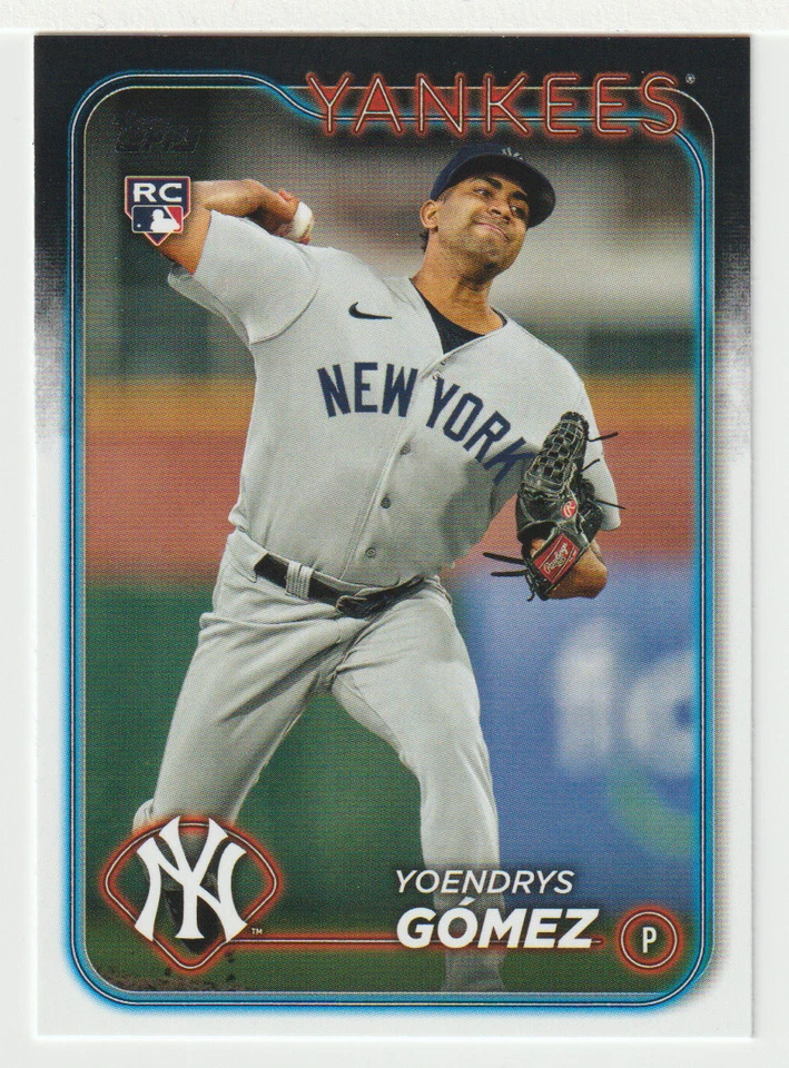 Yoendrys Gomez RC - New York Yankees (Baseball Card) 2024 Topps # 615 Mint - Image 1 of 1