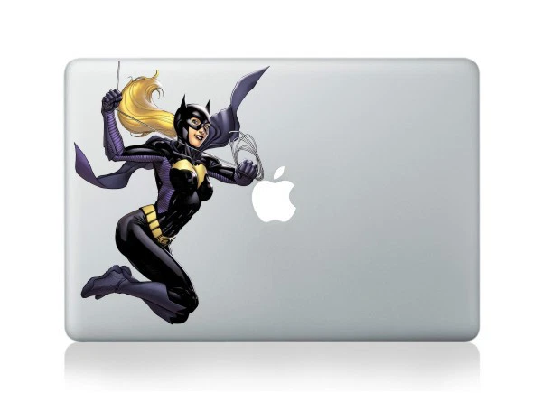 BatGirl Super Hero MacBook Pro Sticker Decal Macbook Air/Pro/Retina 13"15"17" - Image 1 of 3
