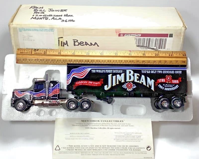 Matchbox Collectibles Jim Beam 200th Anniversary 18 Wheeler Tractor Trailer Semi - Image 1 of 4