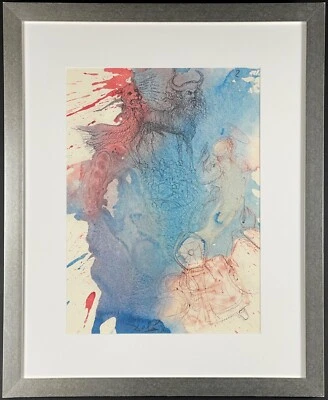 Litografia original SALVADOR DALI Biblia Sacra, certificado de autenticidade - Imagem 1 de 4