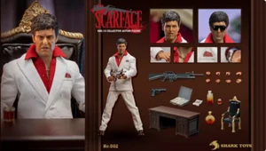 Shark Toys 002 1/12 Tony Montana Al Pacino Set Model 6" Men Action Figure - Picture 1 of 8