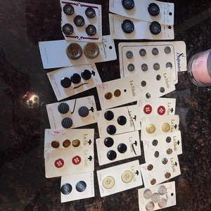 Vtg Button Lot - Picture 1 of 5