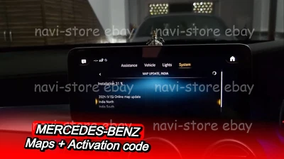 Mercedes Benz INDIA Comand NTG 6 map + INDIA activation code V18 2025 - Image 1 of 4