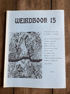 Weirdbook 15 Horror Magazine Edited By W. Paul Ganley 1981 - Bild 1 von 3