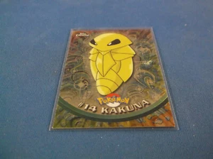 2000 Topps Chrome Pokemon Card # 14 Kakuna TV Animation NMT - Picture 1 of 2