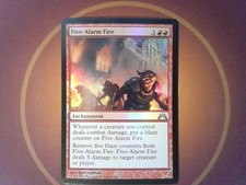 Foil Five-Alarm Fire - Gatecrash - Magic the Gathering mtg
