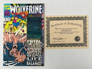Marvel Comics WOLVERINE #75 SIGNED ADAM KUBERT /7500 W/ COA - Picture 1 of 1