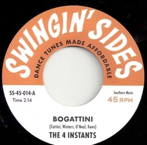 7" ✦THE 4 INSTANTS "Bogattini"✦THE CREEP "The Whip"✦Big-Beat/Halloween Instros♫ - Picture 1 of 2