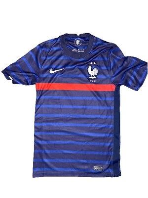 Camiseta de futebol Nike 2020 France FFF Stadium feminina Dri-Fit tamanho XS - Imagem 1 de 4