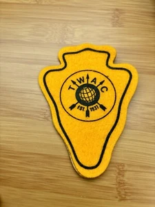 TWAC The World Archery Center Patch Native Arrowhead Vintage Rare Est 1937 CT US - Bild 1 von 4