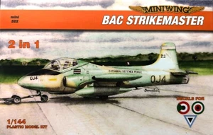 1/144 Post War Attacker : BAC Strikemaster [3 Options] 2 Kits  : MINIWING - Picture 1 of 5