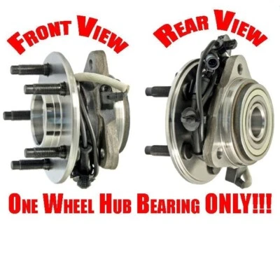 (1) Se adapta a 02-03 2 puertas Ford Explorer Sport 2 puertas 4x4 buje delantero cojinete de rueda Foto 1 de 4