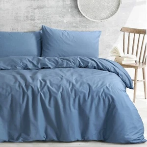 Quilt Covers Super King Queen Cotton Rich King Size Duvet Cover With Pillowcases - Picture 1 of 7
