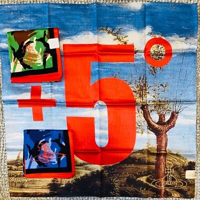 Pañuelo/bufanda Vivienne Westwood - 50 cm + 5 grados camuflaje verde Foto 1 de 4