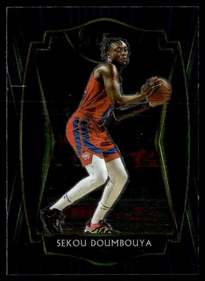 2020-21 Panini Select Sekou Doumbouya Detroit Pistons #107 - Image 1 of 2