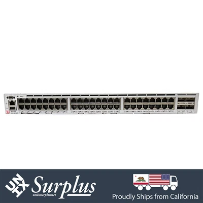 Conmutador 48 puertos 10 GB RJ45 Brocade VDX 6740T B2F 2x PSU | Sin 4x licencia 40GbE Foto 1 de 4
