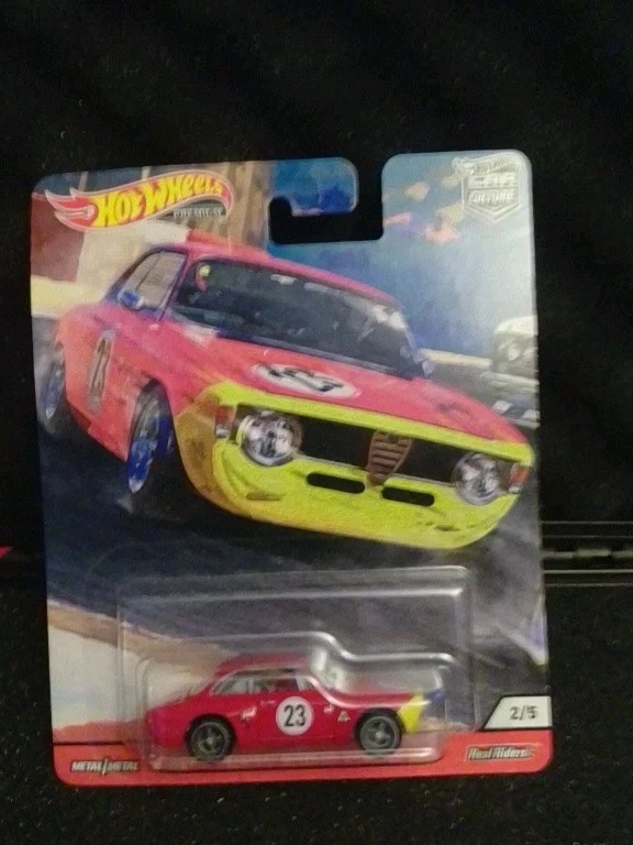 D4-51 Hot Wheels Real Riders - metal/metal - alfa romeo giulia gta - cultura del coche Foto 1 de 1