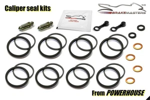 Kawasaki Ninja ZX-14 A6F 2006 front brake caliper seal rebuild repair kit ZX1400 - Picture 1 of 9