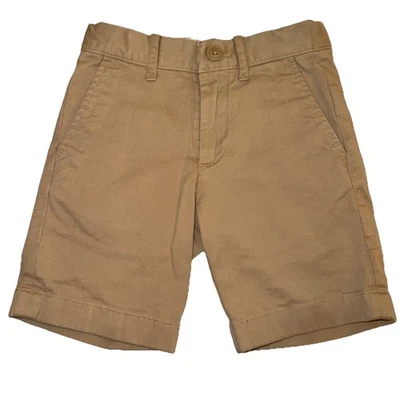 Boys Crewcuts Khaki Chino Shorts Size 5 EUC - Изображение 1 из 2