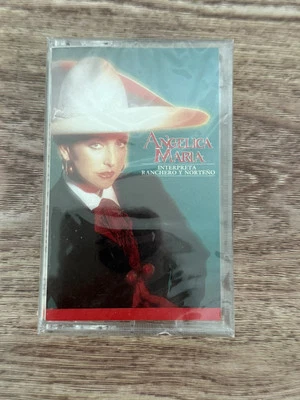 Vtg1992 Sony Discos.Angelica Maria Interpreta Ranchero y Norteno Cassette - New - Image 1 of 3