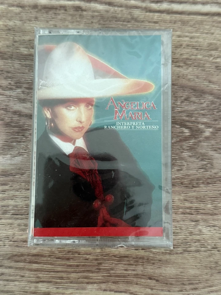 Vtg1992 Sony Discos.Angelica Maria Interpreta Ranchero y Norteno Cassette - New - Image 1 of 3
