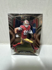 2020 Panini Select George Kittle Silver Club Level Prizm #206 49ers NM - Picture 1 of 2