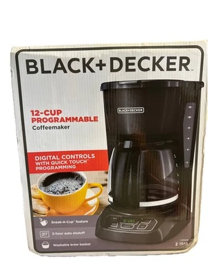 BLACK+DECKER CM1100B 12-Cup Programmable Coffee Maker – Auto Brew BRAND NEW - Image 1 of 4