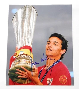 Foto firmada por Jesús Navas de 8x10 fútbol fútbol autógrafo automático - Imagen 1 de 2