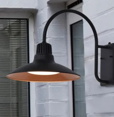 Lutec 12" Outdoor LED Wall Light 1576926 - Image 1 of 4