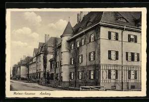 Amberg, Ansichtskarte, Blick zur Metzer-Kaserne 1940 - Picture 1 of 2