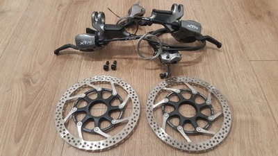 SHIMANO XTR ST-M965 Vintage Mountain Bike Brake Lever-Shifter Combo with Brakes - Image 1 of 4