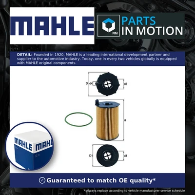 Oil Filter fits AUDI A6 Allroad C7 3.0D 12 to 18 Mahle 057115441B 059115561D New - Image 1 of 4