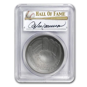 2014-P Baseball HOF $1 Silver Commem MS-70 PCGS (Dawson) - Picture 1 of 4