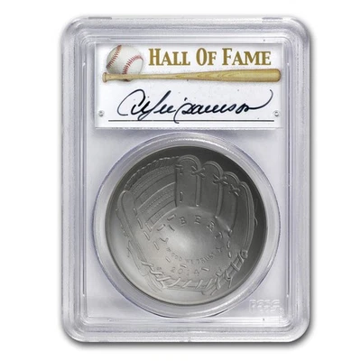 2014-P Baseball HOF $1 Silver Commem MS-70 PCGS (Dawson) - Image 1 of 4