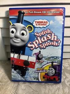 DVD Thomas Friends TRAIN CHARLIE Splish, Splash, Splosh 2010 CGI Animation GAME - Picture 1 of 4