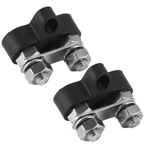 5/16in M8 Terminal Stud Wiring Junction Block For Trucks RVs Boats 2pcs Pow NVHJ - Picture 1 of 21