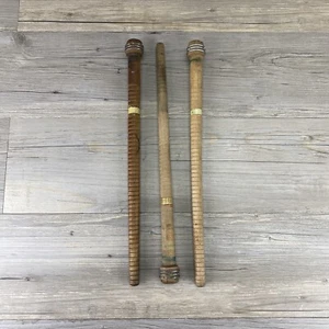 "Bobinas de tejido vintage de 15"" - lote de 3" - Imagen 1 de 4