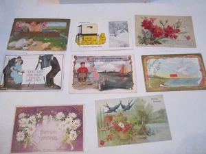 48 ANTIQUE POSTCARDS FROM 1908 - 1912 - UNSEARCHED - FIND YOUR TREASURES 2 AMA - Picture 1 of 12