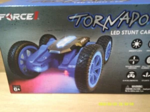 LED Remote Control Car for Kids - Double Sided Fast RC Car, 4WD Off-Road Stunt C - Picture 1 of 9
