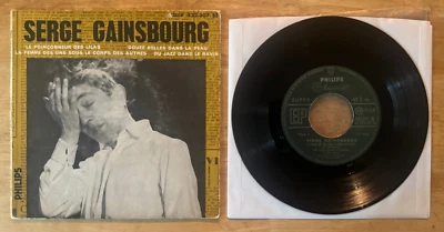 45 7" FRENCH EP SERGE GAINSBOURG LE POINCONNEUR DES LILAS - Image 1 of 2