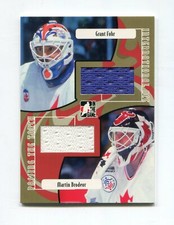 2006-07 ITG International Ice Passing The Torch Jsy Gold #PTT2 Fuhr/Brodeur  /10