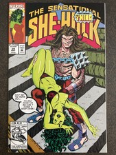 SENSATIONAL SHE-HULK #39 BIKINI 1992 JOHN BYRNE NM+ HI GRADE SHARP GLOSSY DISNEY