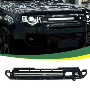 Front Radiator Mesh Grille Grill With LED Light Fits for Defender 110 2020-2024 - Picture 1 of 10